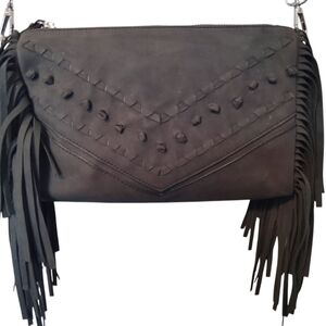 Danielle Nicole Purse Bag Crossbody Fringe